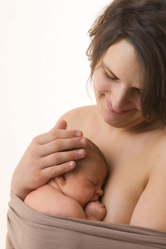Nouveau né et sa maman